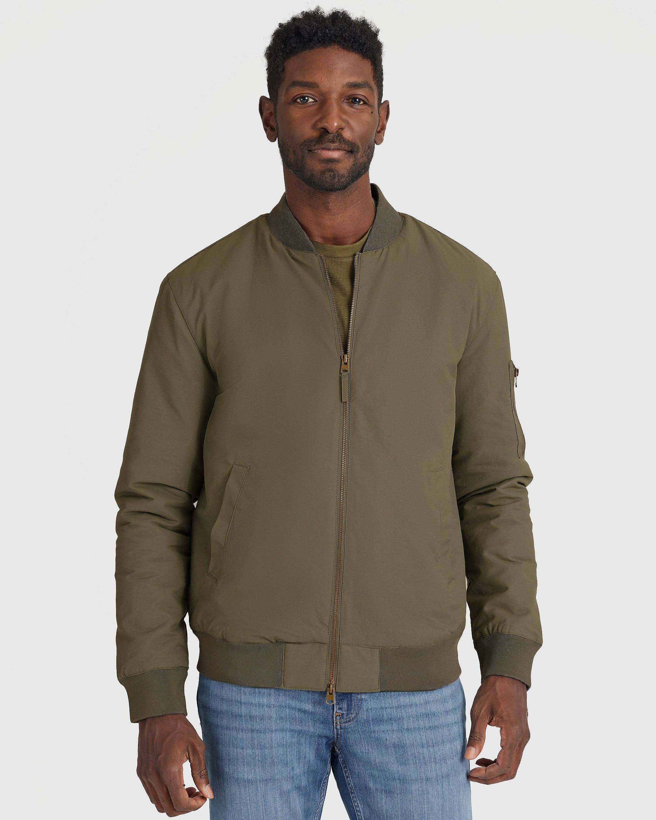 True Classic - Wholesale Bomber Jacket - Men's - Bomber Jacket | Army Green