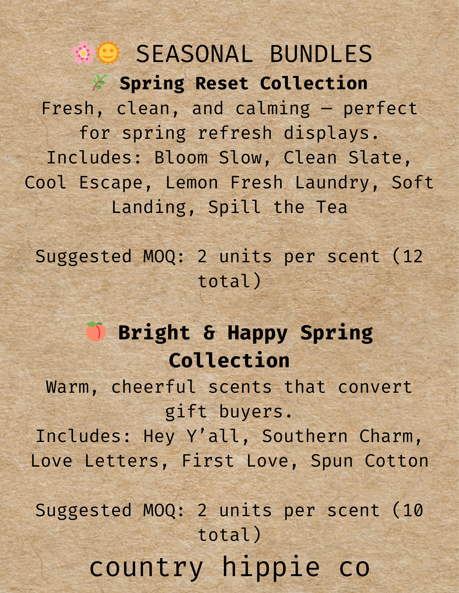 Country Hippie Co. - Vente Huile parfumée - Diffuseur concentré + Huile rafraîchissante Favoris quotidiens 10 ml3