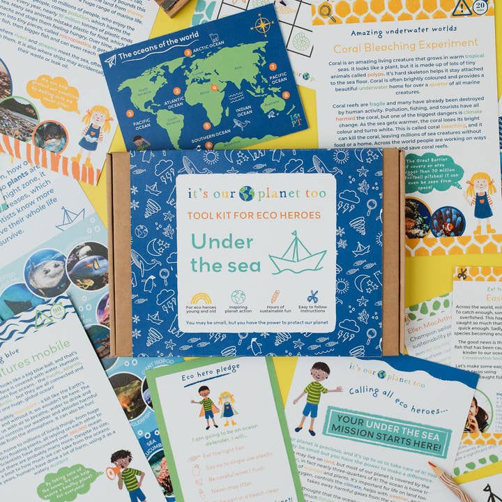CHILDREN'S ECO ACTIVITY BOX - Under the sea and other Purchase Wholesale eco earth. Free Returns & Net 60 Terms on Faire trending on Faire.