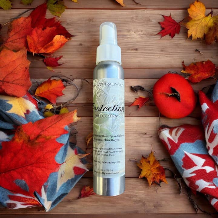 Protection Smokeless Smudge Spray, Indigenous Brand for wholesale by Sage Lady Trading Co.