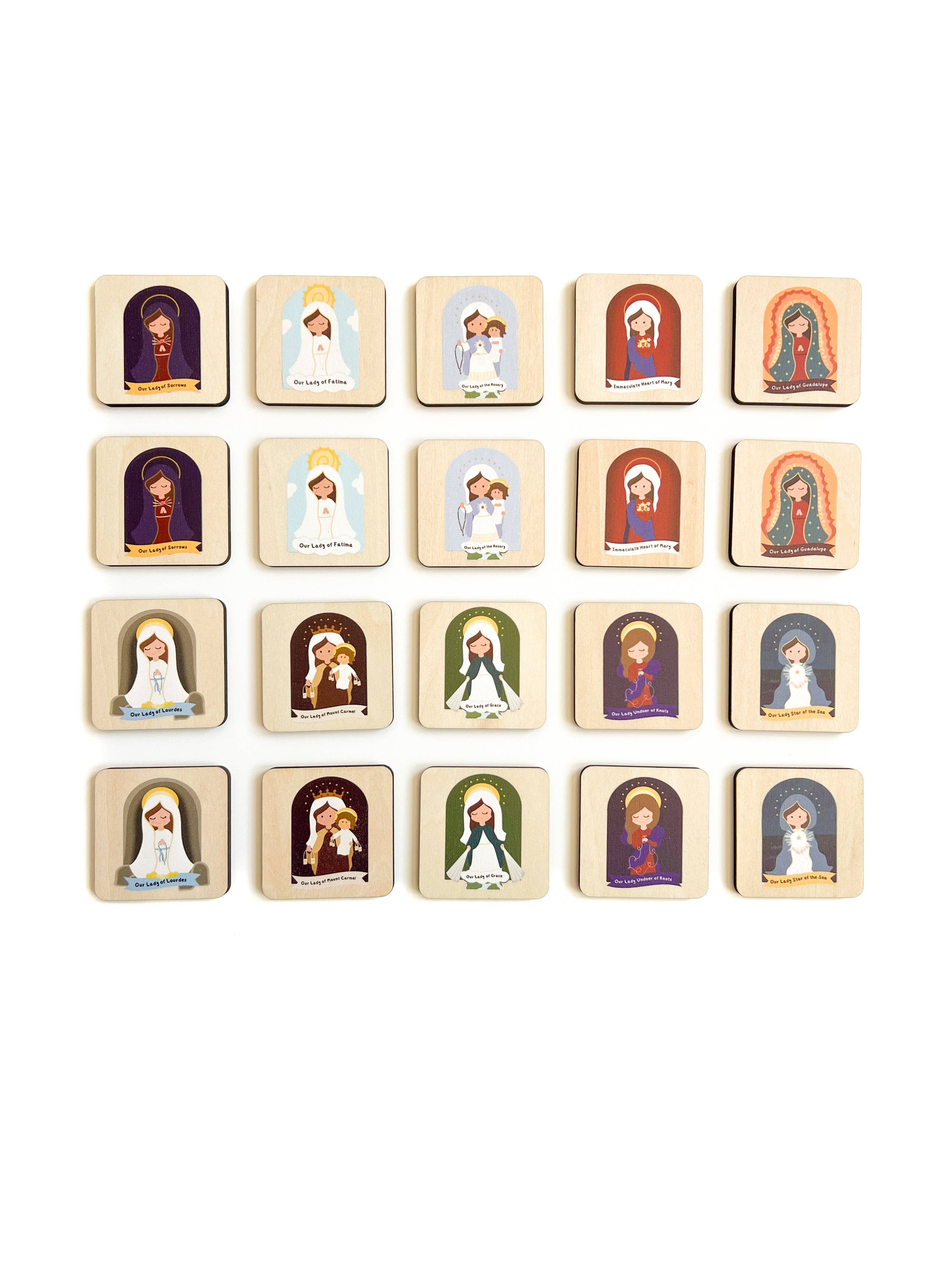 Kingdom Come Co. - Wholesale Learning Cards - Kids & Baby - Mary Matching Game7