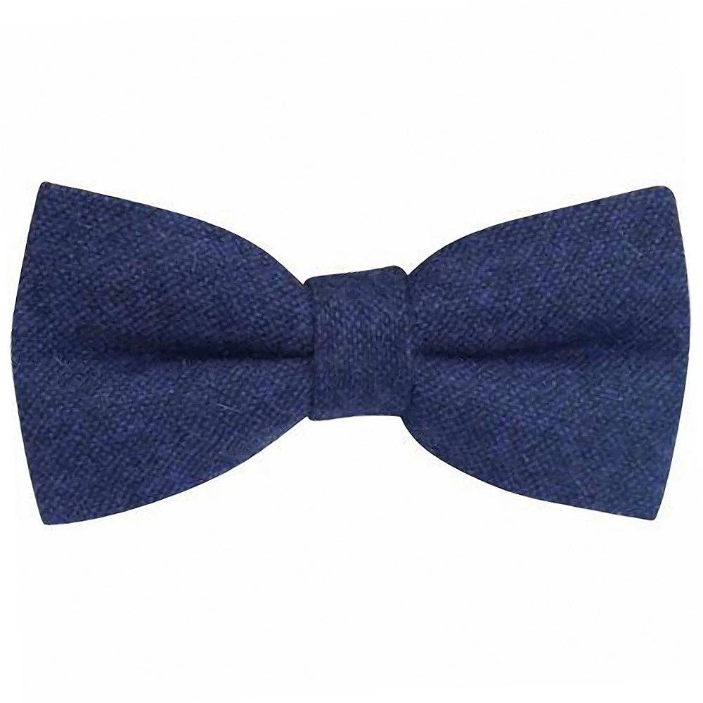 Dickie Bow – Laço - Homem por atacado – Gravata Borboleta de Lã Azul Marinho Arthur0