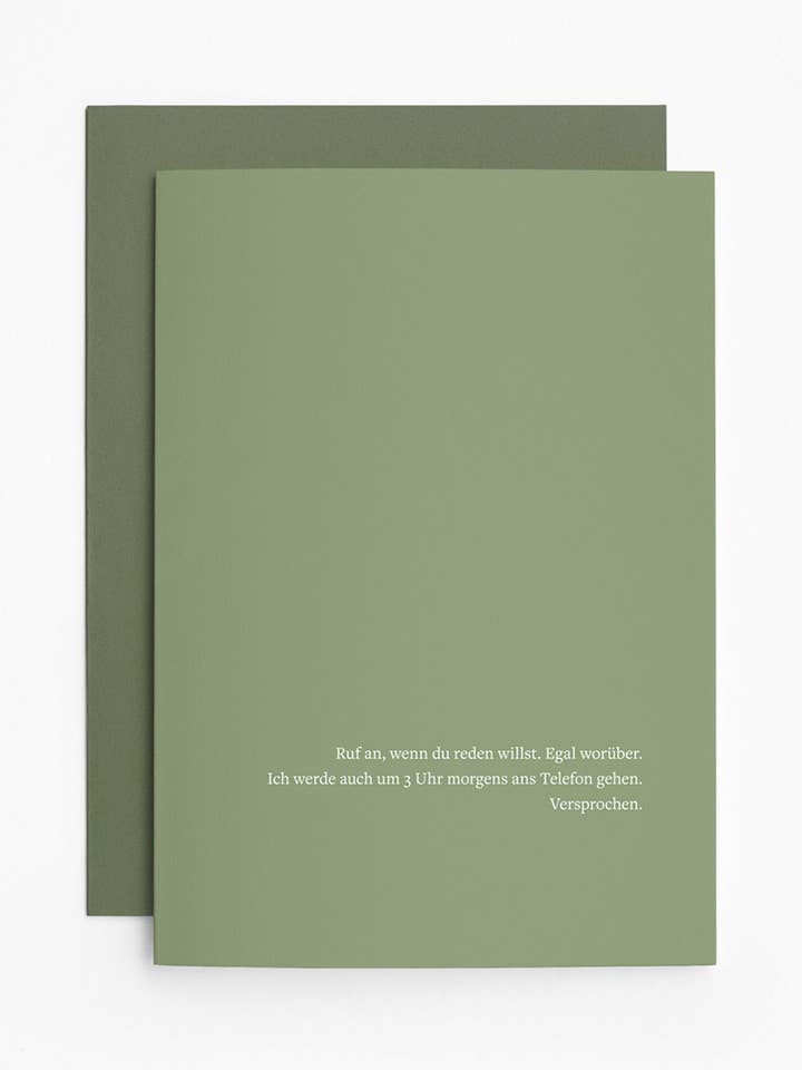 Promise I foldet kort for engroshandel hos heartfelt paper & co