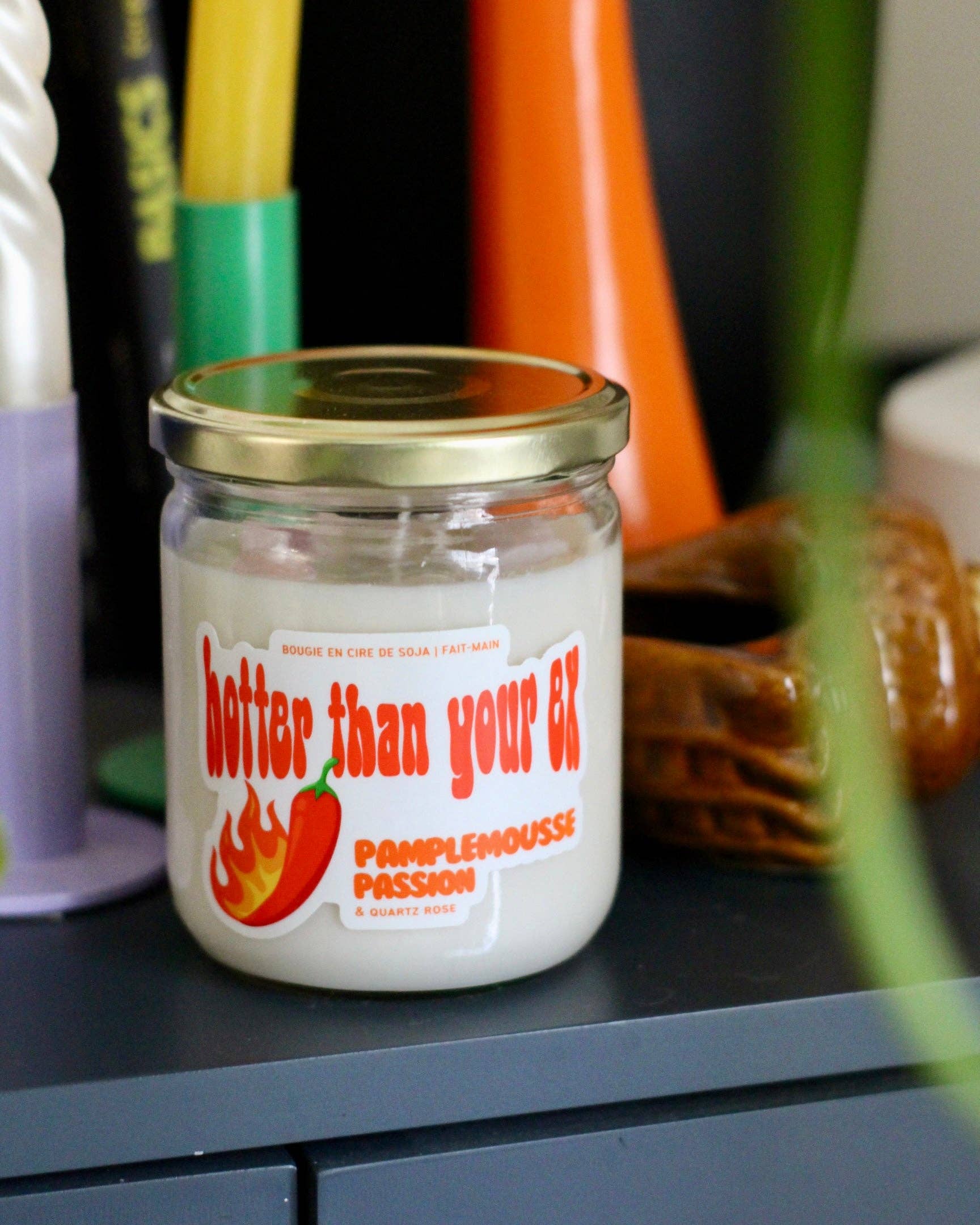 Meet me at the corner - Wholesale Jar/Filled Candle - Hotter than your ex candle - Original and Funny Jar Candle8