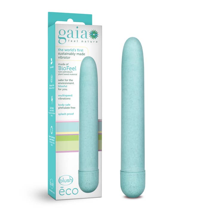 Blush - Wholesale Sex Toy - Gaia Eco - Earth Friendly - Powerful Classic Vibrator