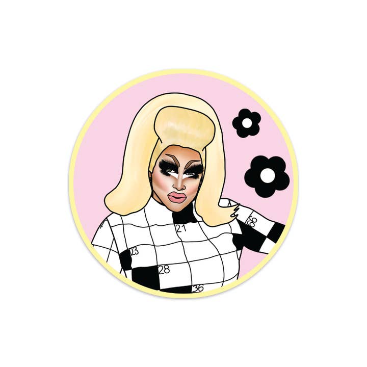 Drawn Goods - Wholesale Sticker - Trixie Mattel Sticker1