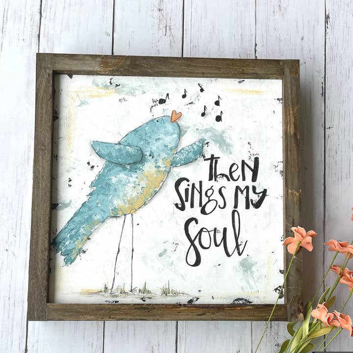 STUDIO527 – wholesale Painting/drawing – Then Sings My Soul Painting