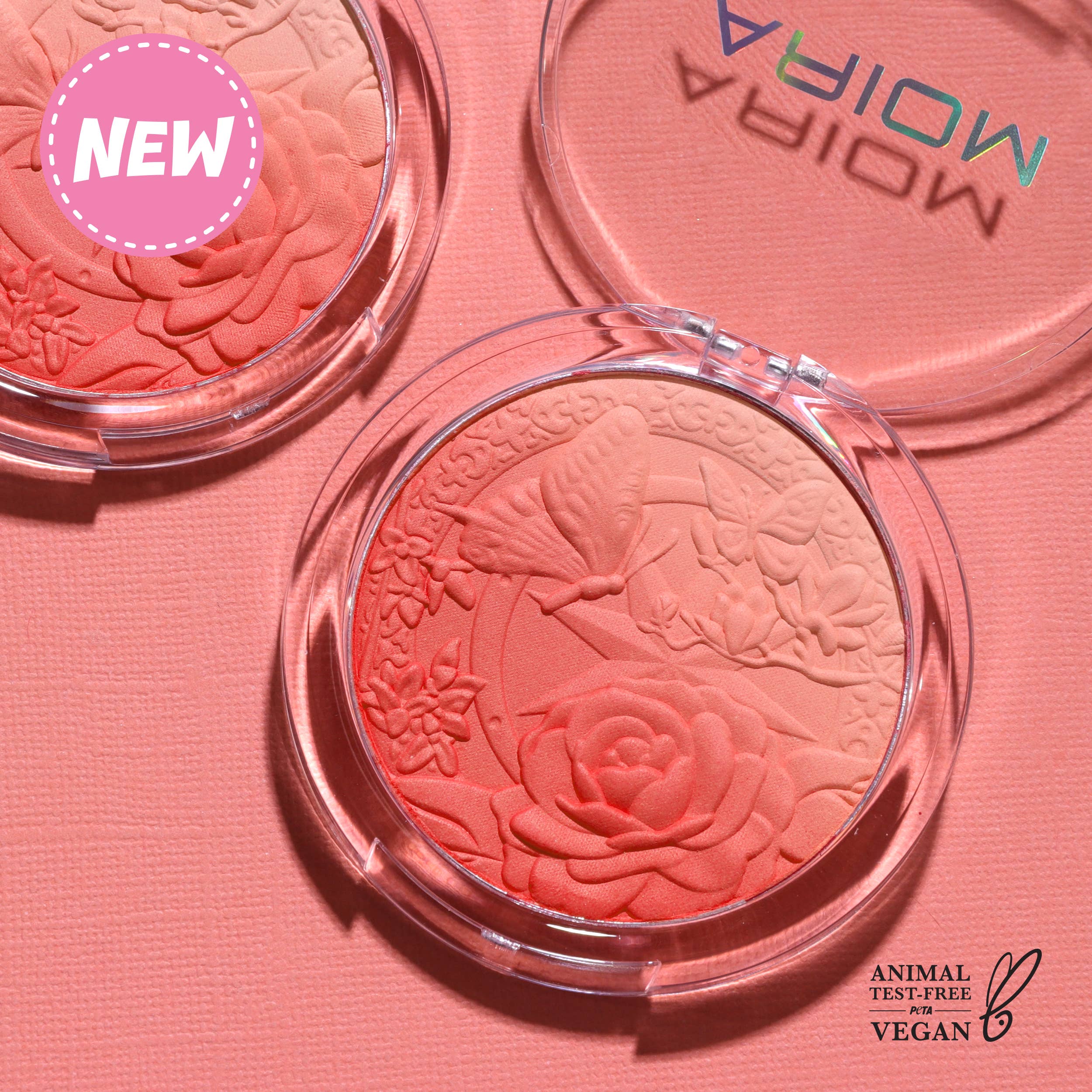 Moira Cosmetics - Wholesale Blush - Signature Ombre Blush (007, Ruby Flush)2