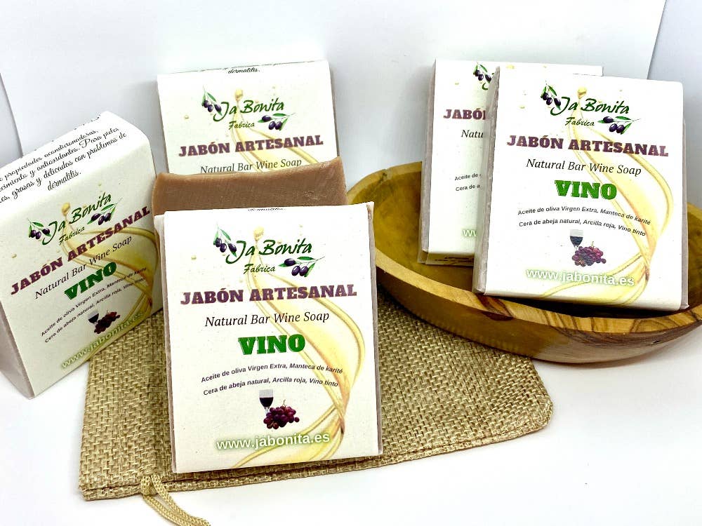 Ja Bonita Fábrica – wholesale Bar Soap – Wine soap2