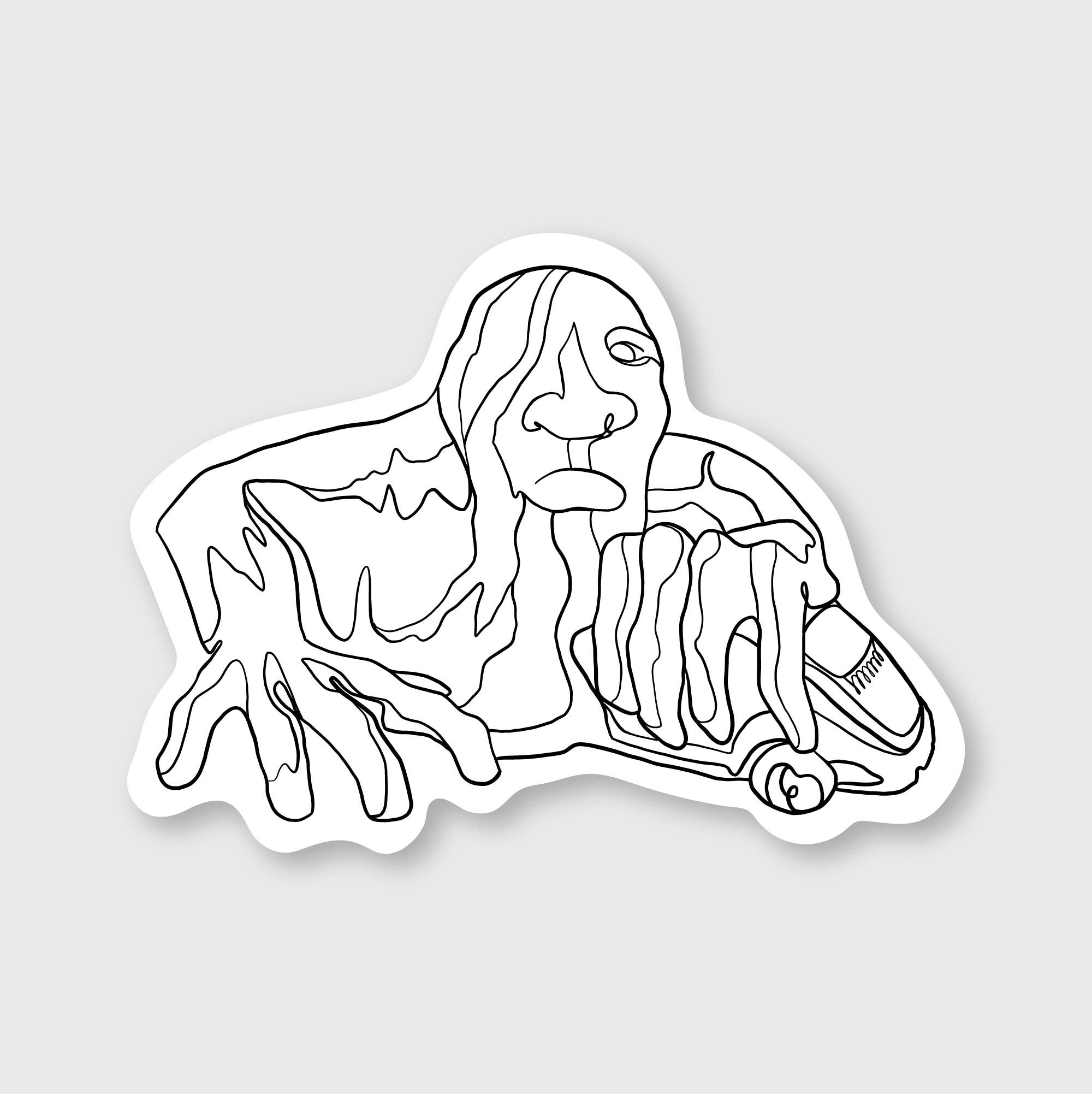 Pike Street Press - Wholesale Sticker - Fremont Troll Sticker