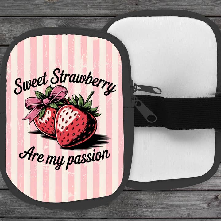 Berry Obsessed Zippered Pouch/Bag For 40oz Tumbler for wholesale by Tea Shirt Shoppe