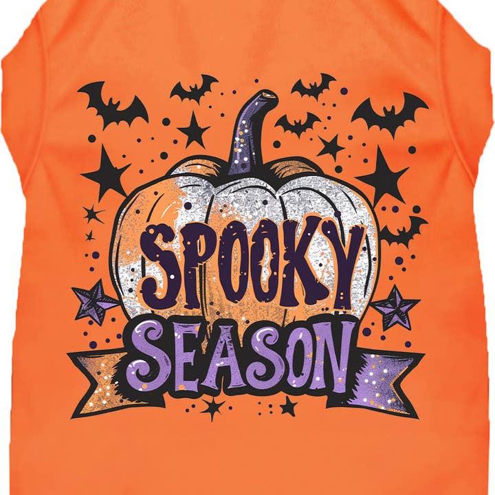 Batty Spooky Season Pet Shirt for wholesale by As You Wish Apparel