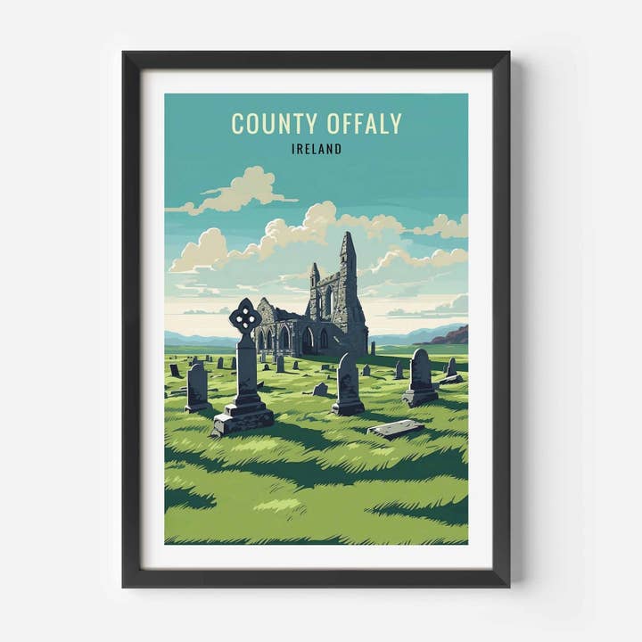 Offaly Stampa A4 per la vendita all'ingrosso da parte di Breeze & Bubbles