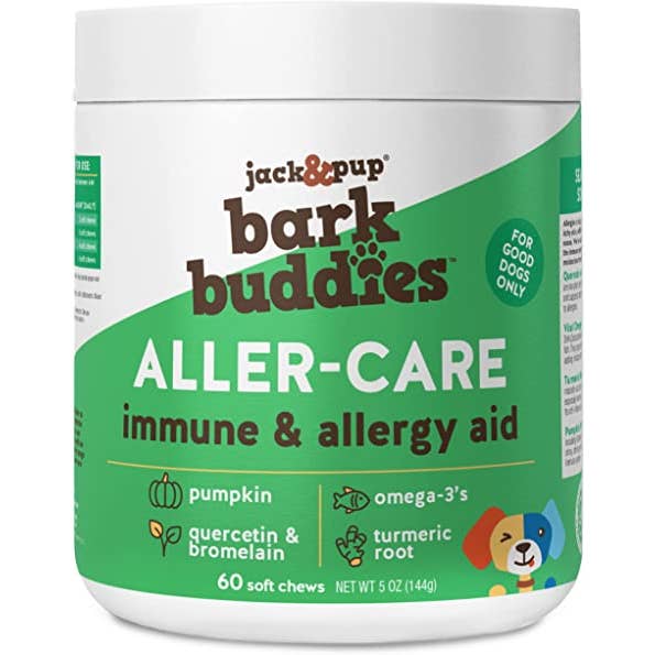 J&C PET SUPPLY LLC - Wholesale Pet Supplement - Dog - Aller-Care Immune & Allergy Supplement (60ct)