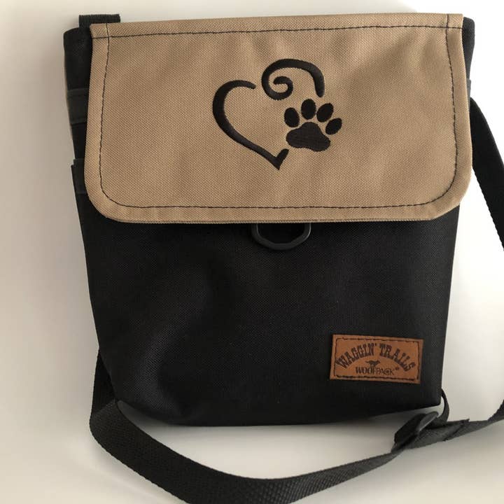 Nero Borsa per accessori da passeggio per cani WoofPack - nera in vendita all'ingrosso su Faire