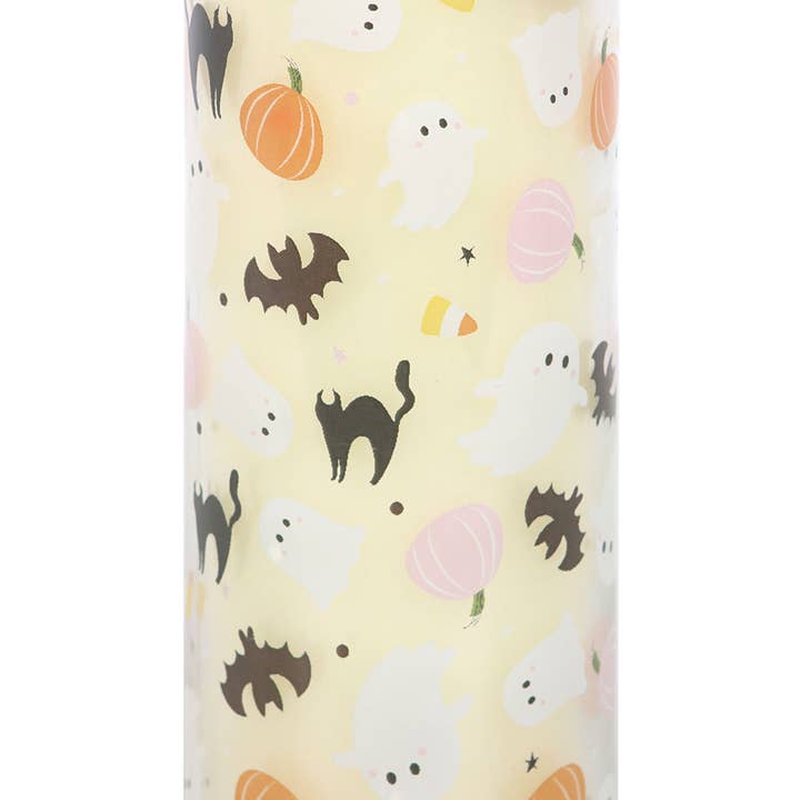 Something Different Wholesale - Wholesale Jar/filled candle - Sweet and Spooky Halloween Print Candy Corn Tube Candle3