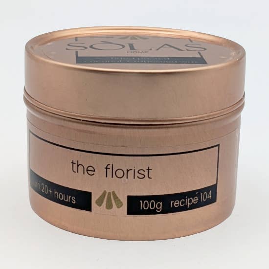 Vela Perfumada de Florista en Lata de Viaje, 10cl para venta al por mayor de SÒLAS Home