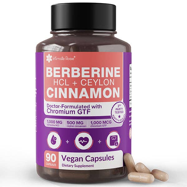 Berberine + Ceylon Cinnamon for wholesale by Intimate Rose