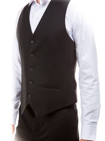 New Black Vitto 2 Piece Hybrid Fit Suit