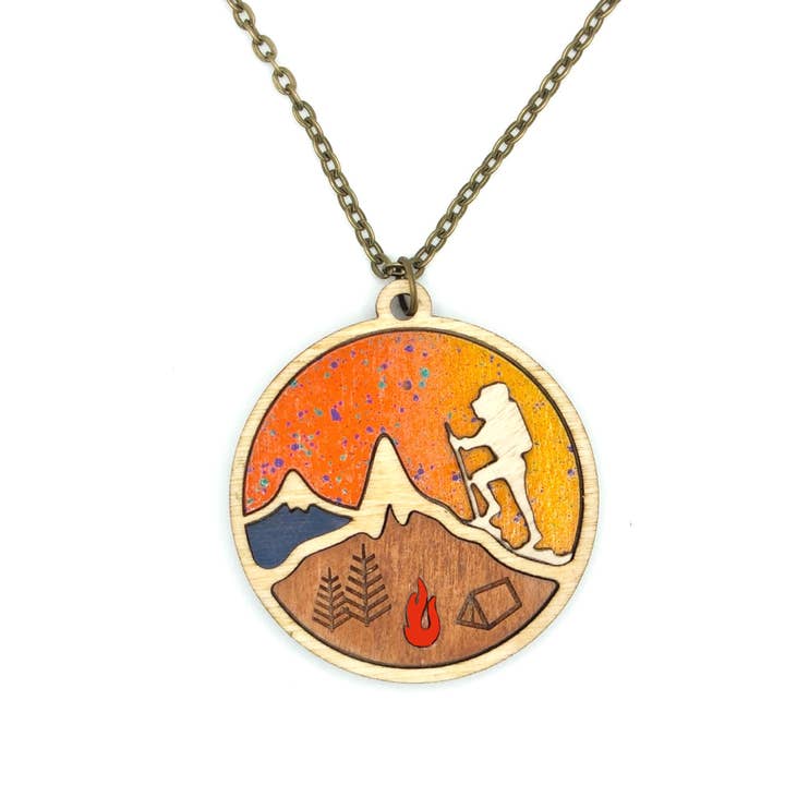 A.B.T - Natural Hiker Sunny Day Pendant for wholesale by Skaüswood