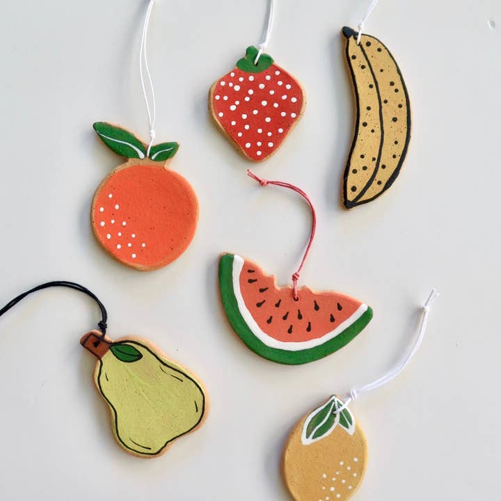 Melville Ceramics - Vente Objets de décoration - Ornement en forme de fraise 3