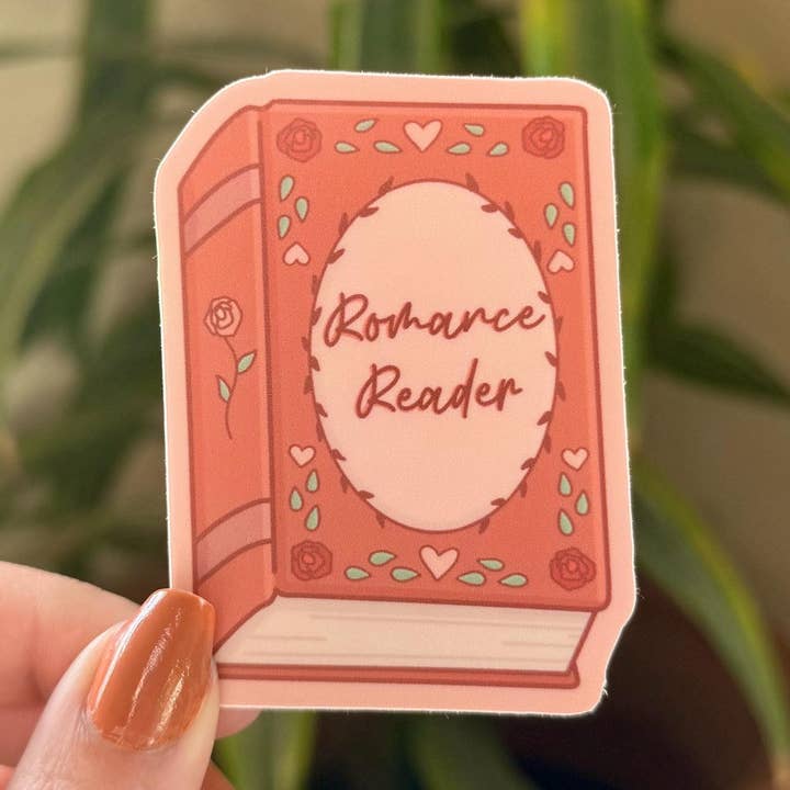 Romantikläsare Bokklistermärke för Kindles och Bokälskare för wholesale av Desert Light Co.