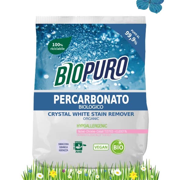 Biopuro - Bio Percarbonate - Active Oxygen 550g for wholesale by NIVEL SRL SOCIETÀ BENEFIT