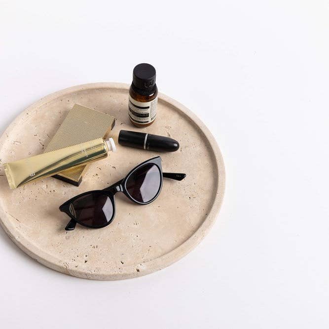 NED Collections - Wholesale Decorative tray - Moon Round Tray