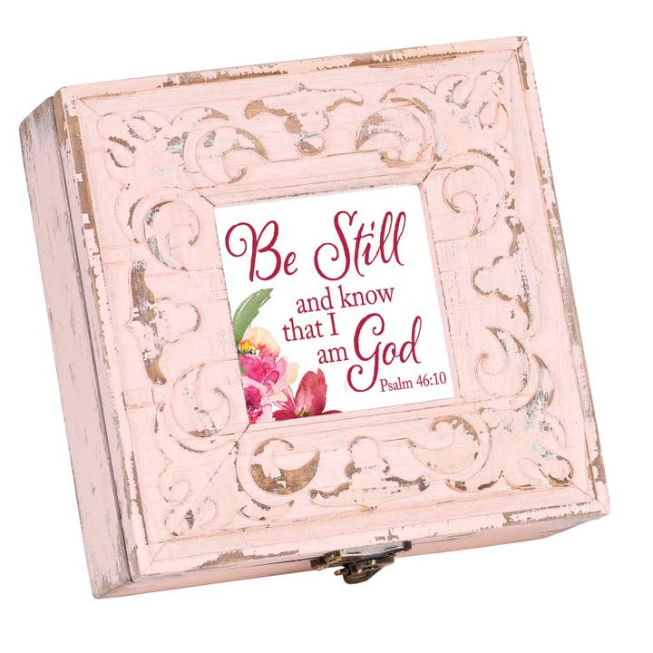 Carillon Petite Be Still Salmo 46:10 per la vendita all'ingrosso da parte di Dicksons