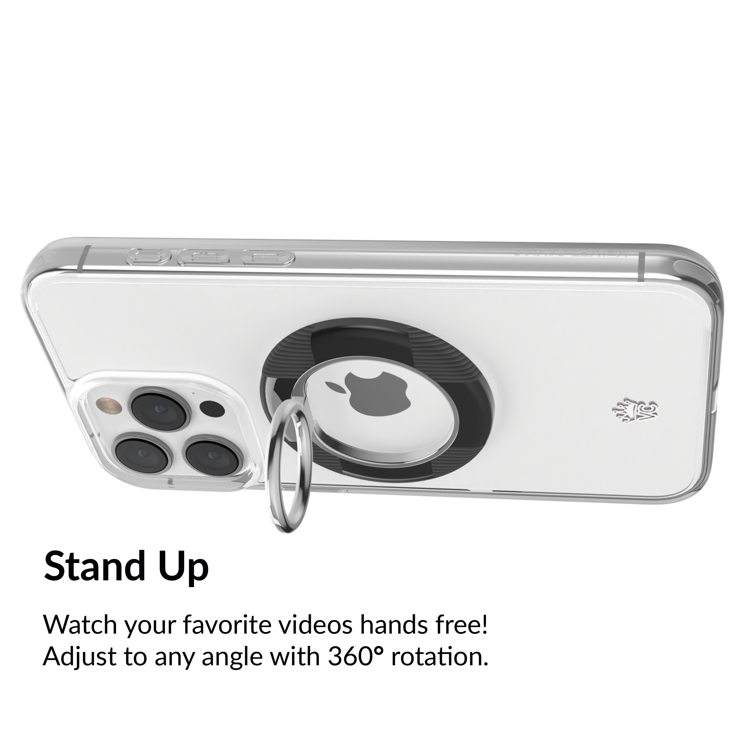 VELVET CAVIAR - Wholesale Phone Grip - Magnetic Phone Ring & Stand - Noir Vibe Checkered3