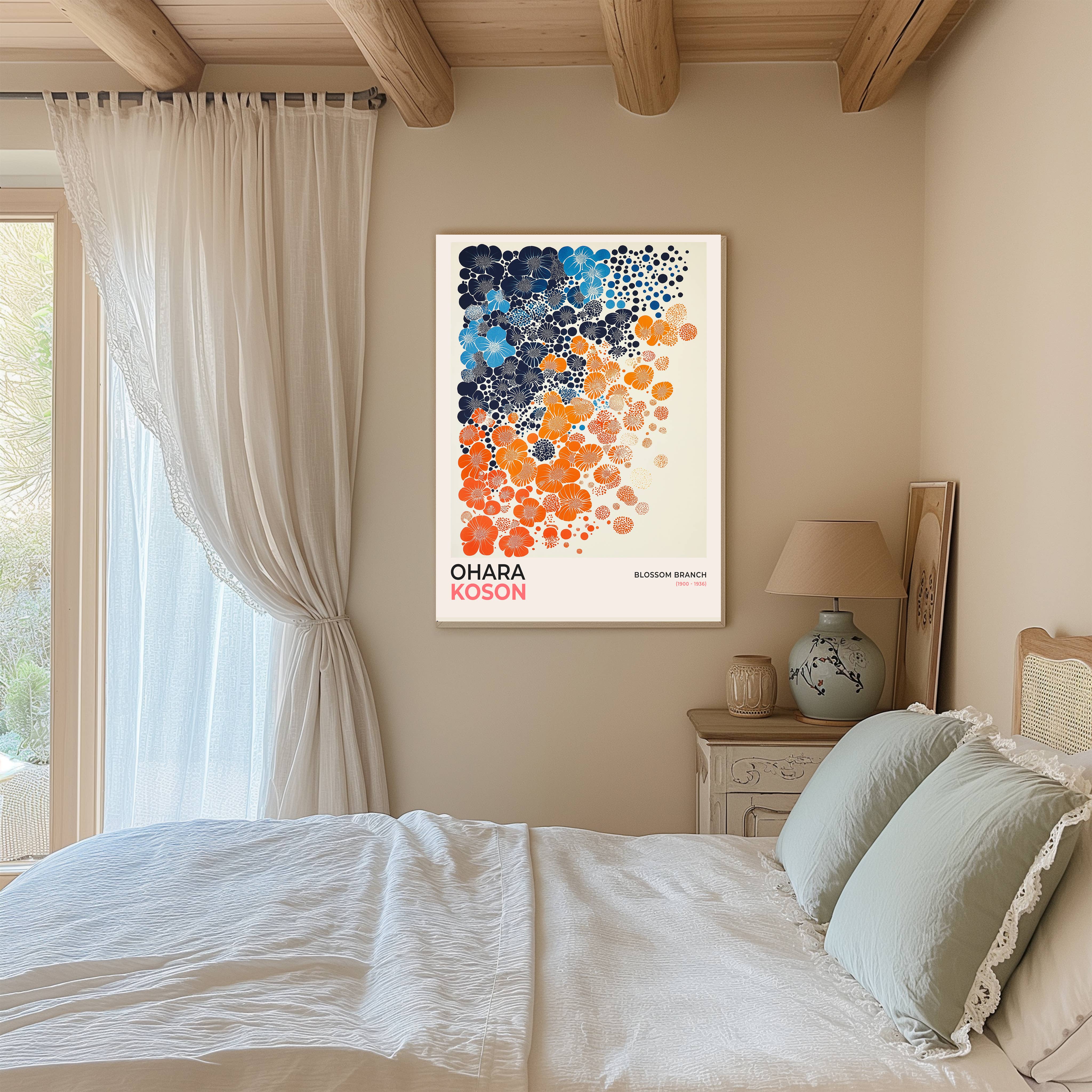 Kumo Art Prints - Vendita all'ingrosso Stampa artistica - Stampa d'Arte Fiori di Ciliegio Giapponese Ohara Koson1