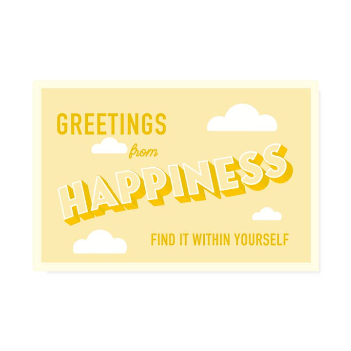 Lykke Postkort for engroshandel hos Yours Truly, Mary Anne