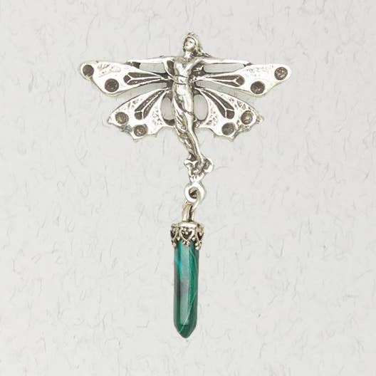 Fantasy Pendant with Crystal - Fairy for wholesale by Nirvana LLC