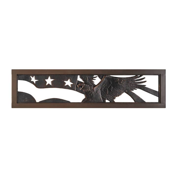 Painted Sky Designs - Wholesale Bench - Eagle Bench (2-tone steel)1