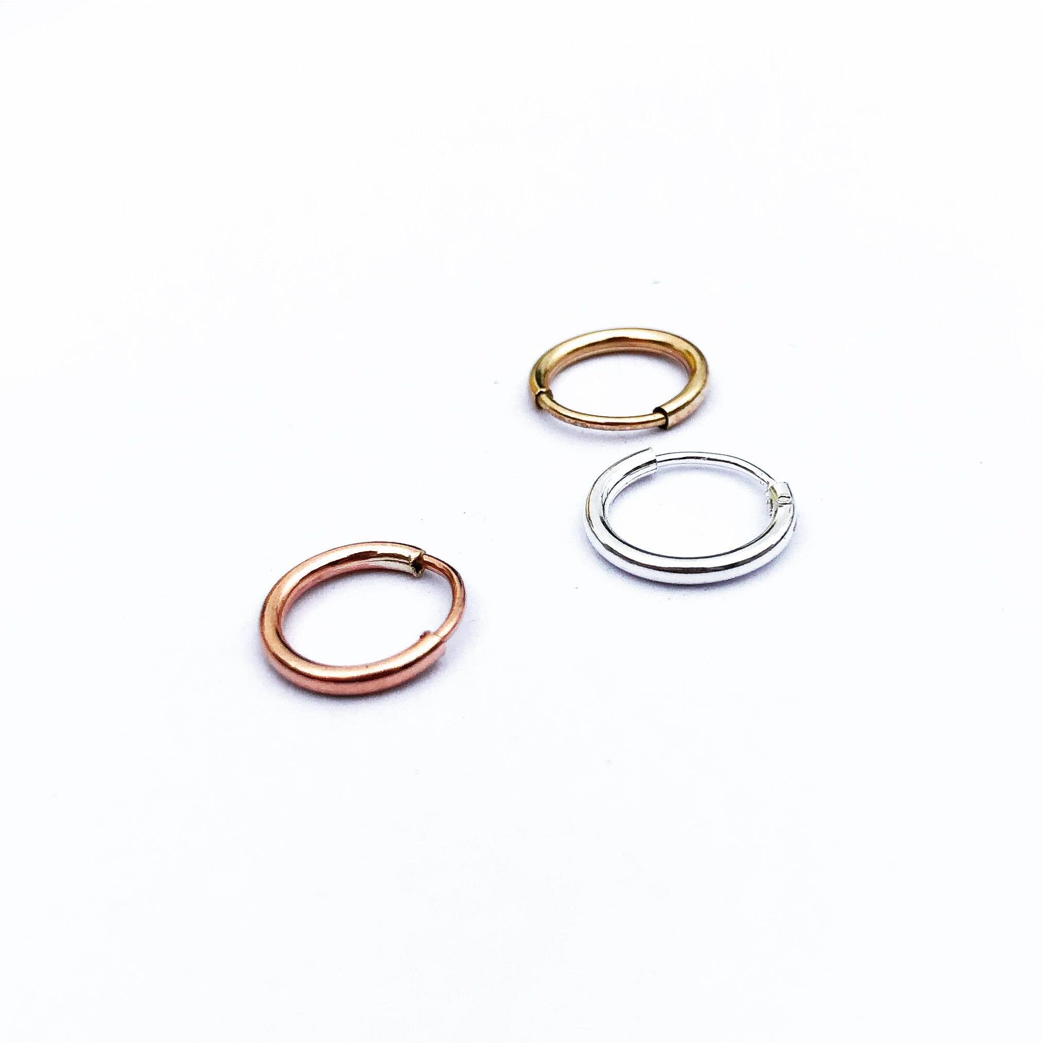 Agapantha Jewelry - Wholesale Hoop Earrings - Jessie Endless Hoop1