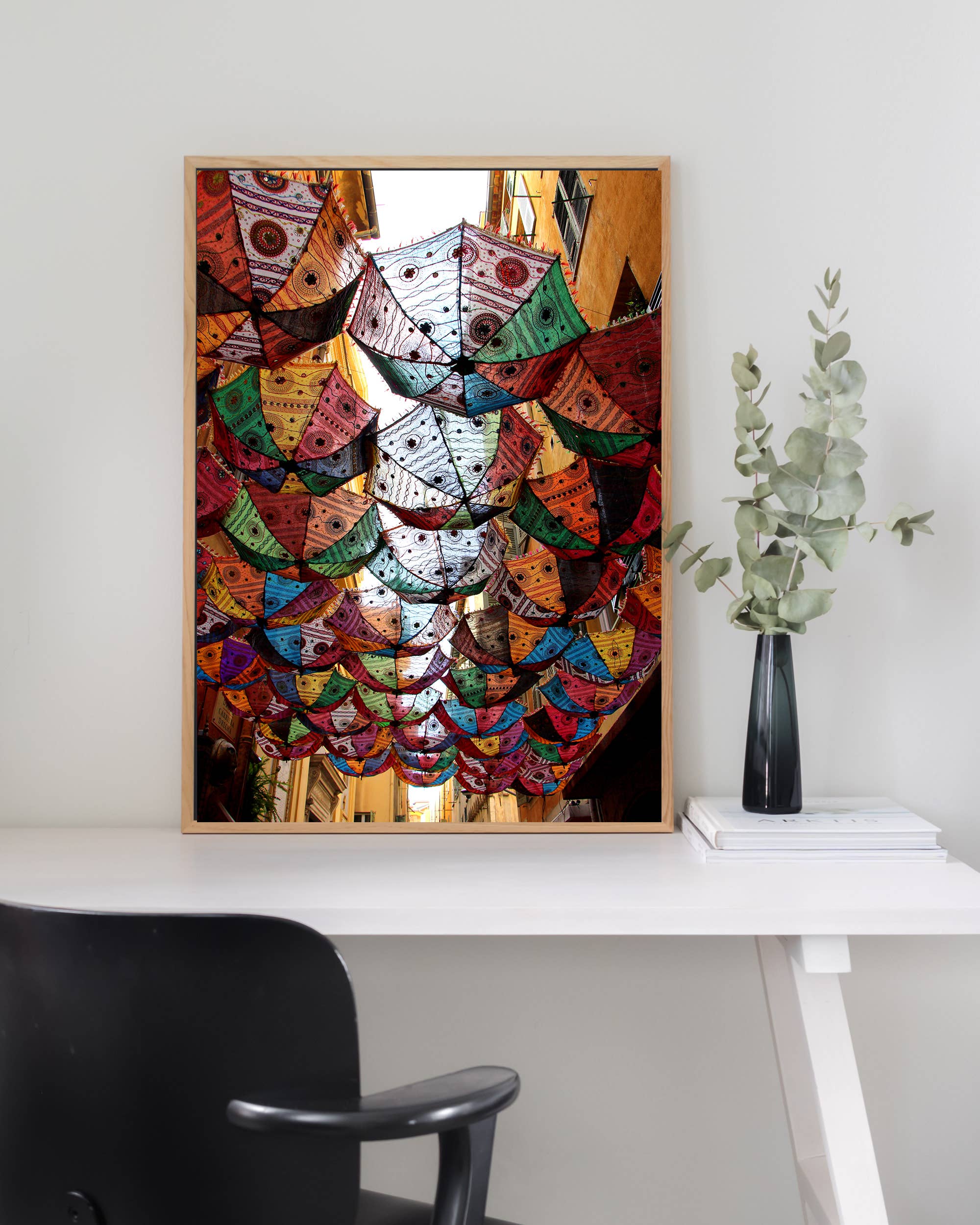 Veni Etiam Photography - Wholesale Art Print - Colorful Umbrellas Art Print2