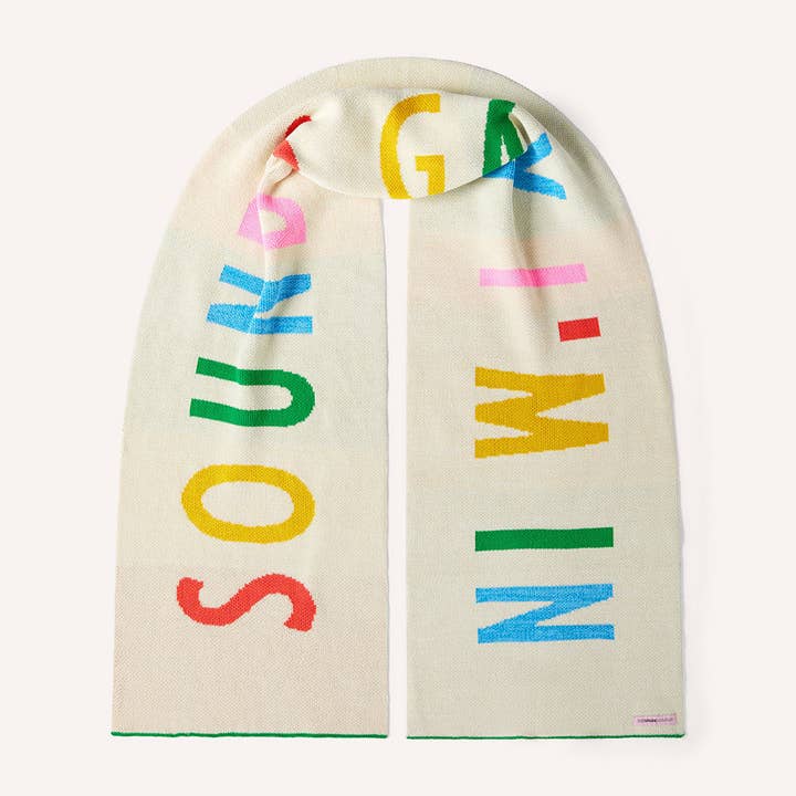 Rainbow 'Sounds Gay I'm In' Giant Scarf for wholesale by The Spark Company