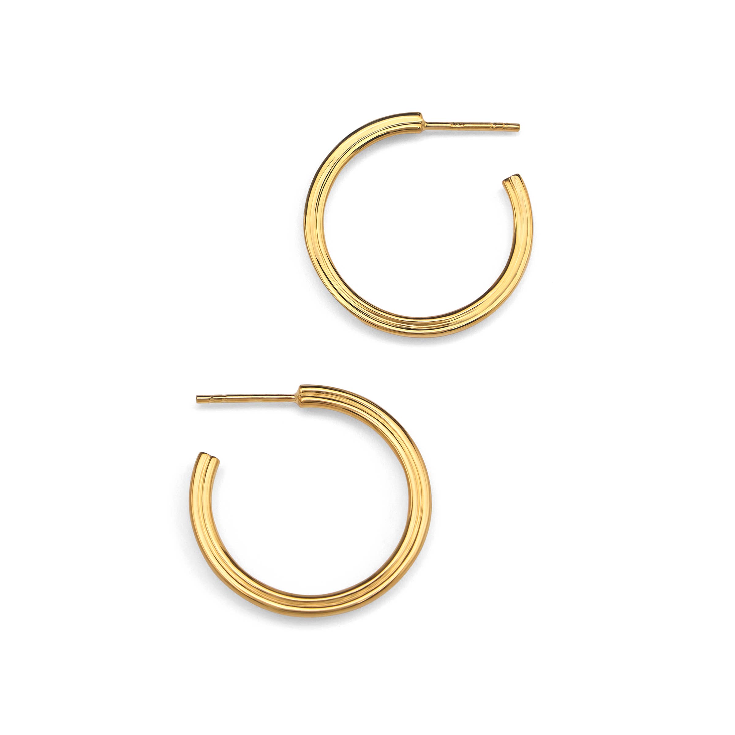 Love Lori Michelle Jewelry - Wholesale Hoop Earrings - Modern Hidden Heart Hoop Earrings3