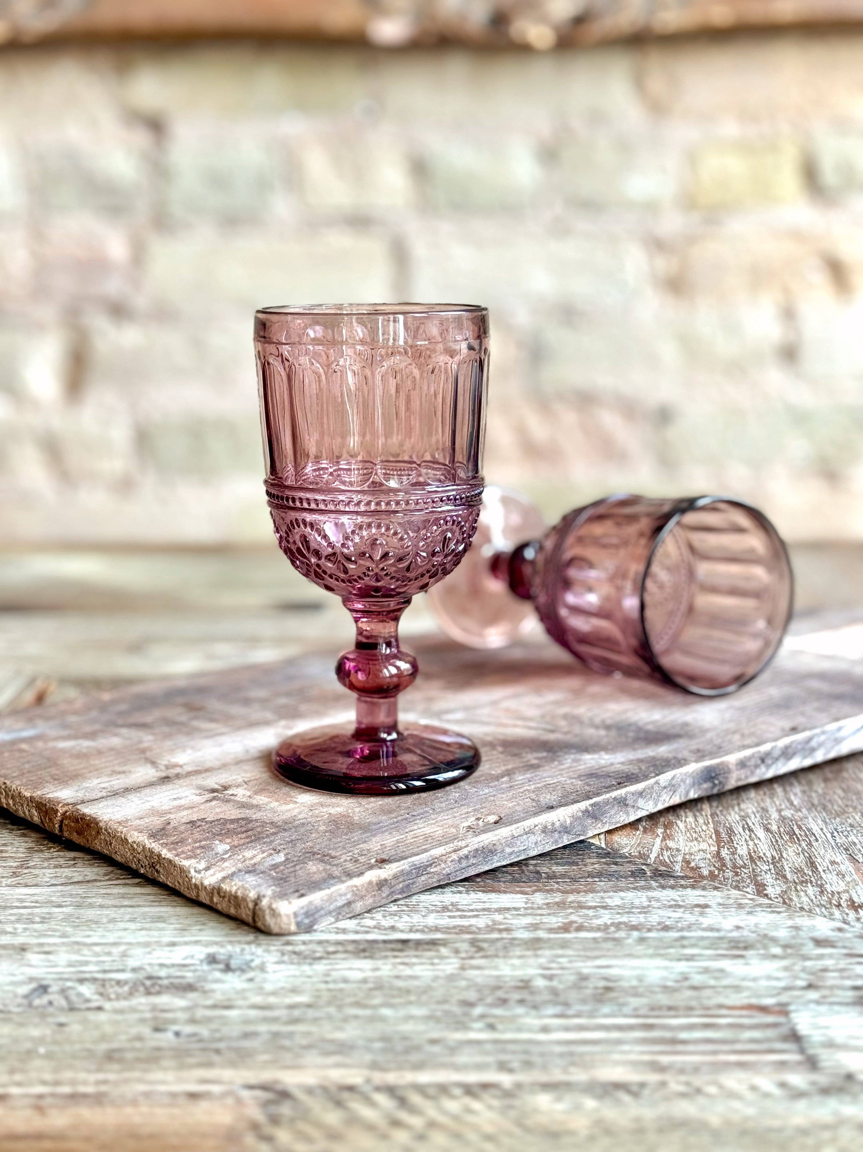 Patina Vie - Wholesale Cocktail/Liquor Glass - Lyon Plum Goblet