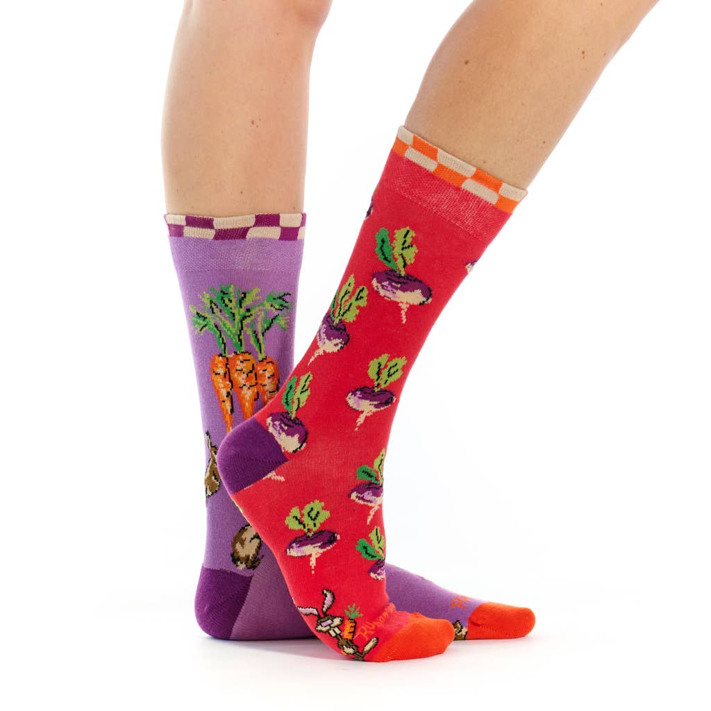 Ruban Rouge - Wholesale Socks - Unisex - Rabbit sock - mismatched - 35/38 - 39/42 - 43/46