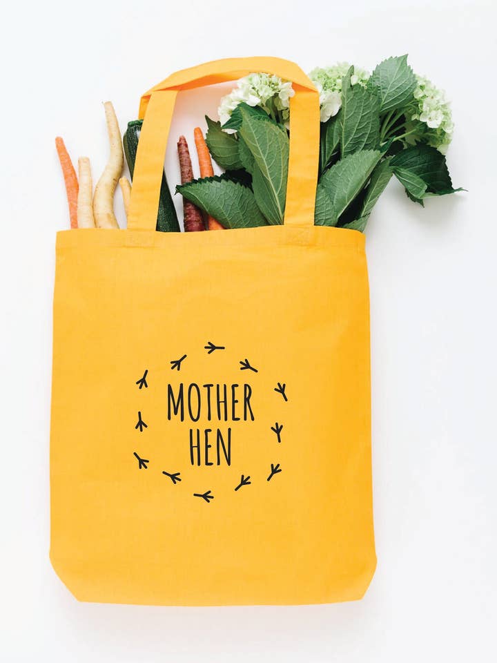 Mother Hen Eco Friendly Canvas Tote Bag | Gift for wholesale by Nature Supply Co