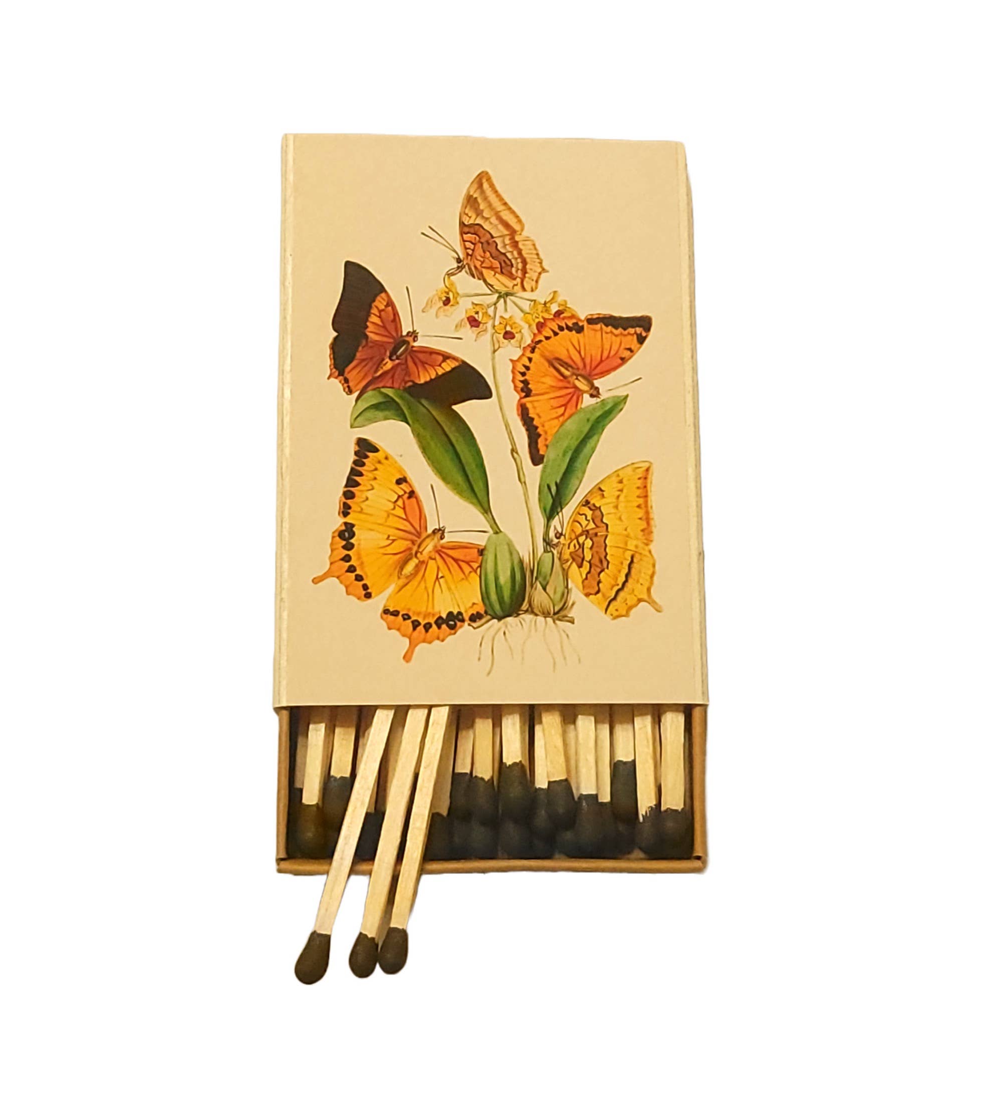 Superior Dry Goods - Wholesale Matches - "Beautiful Butterflies" Handmade Decorator Matchbox Lot2