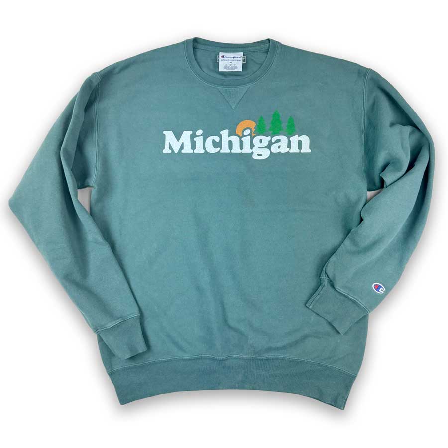 Unparalleled Apparel - Wholesale Graphic Sweatshirt - Unisex - Michigan Classic Crewneck1
