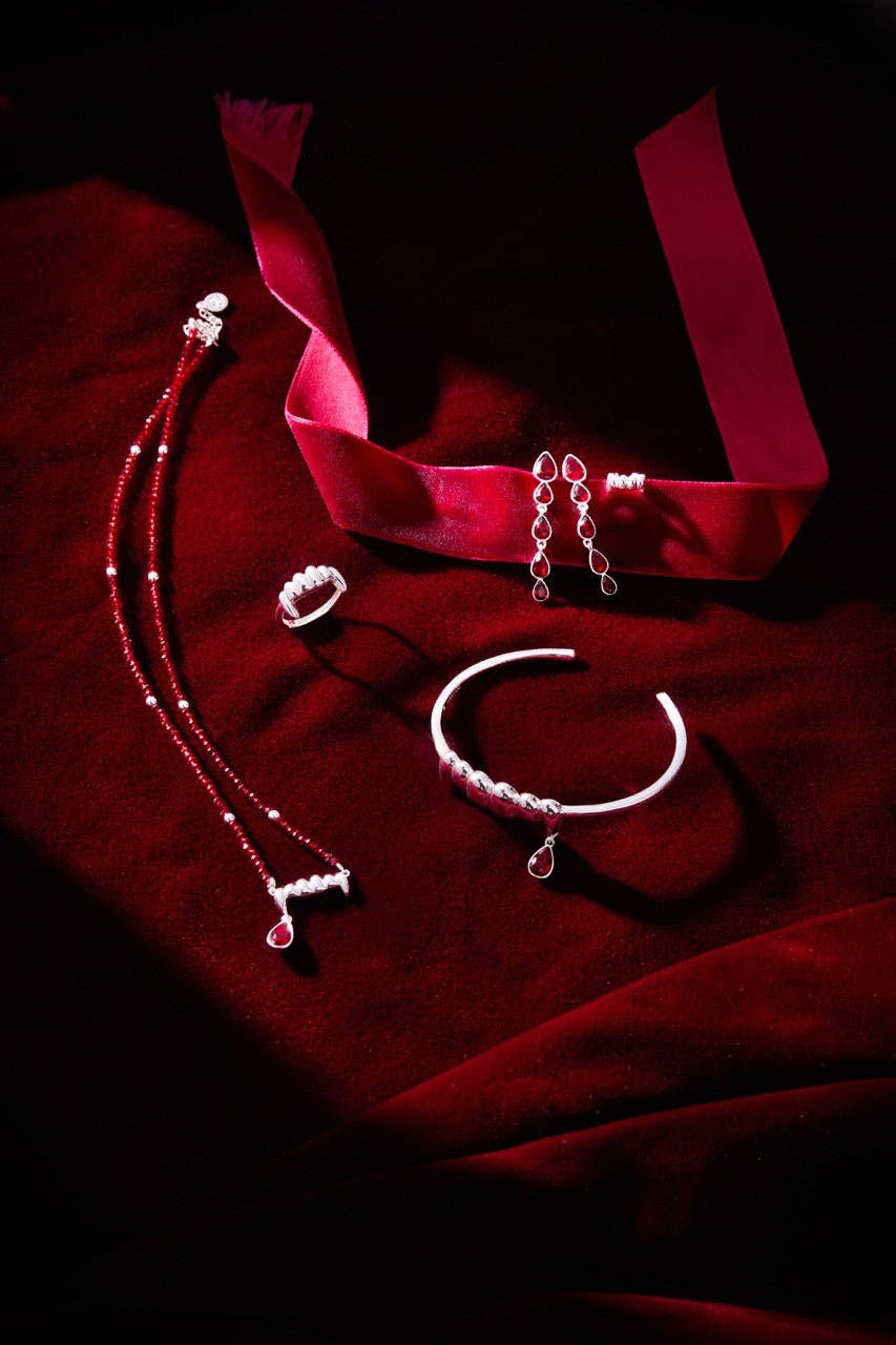 Alex and Ani - Wholesale Jewelry Set - Vampire & Fangs Cuff Earring Set7