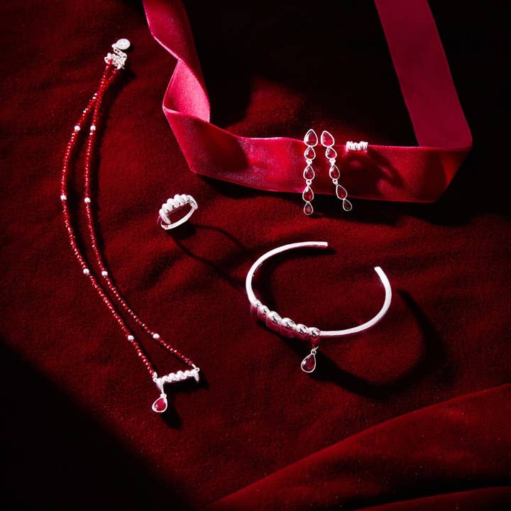 Alex and Ani - Wholesale Jewelry Set - Vampire & Fangs Cuff Earring Set7