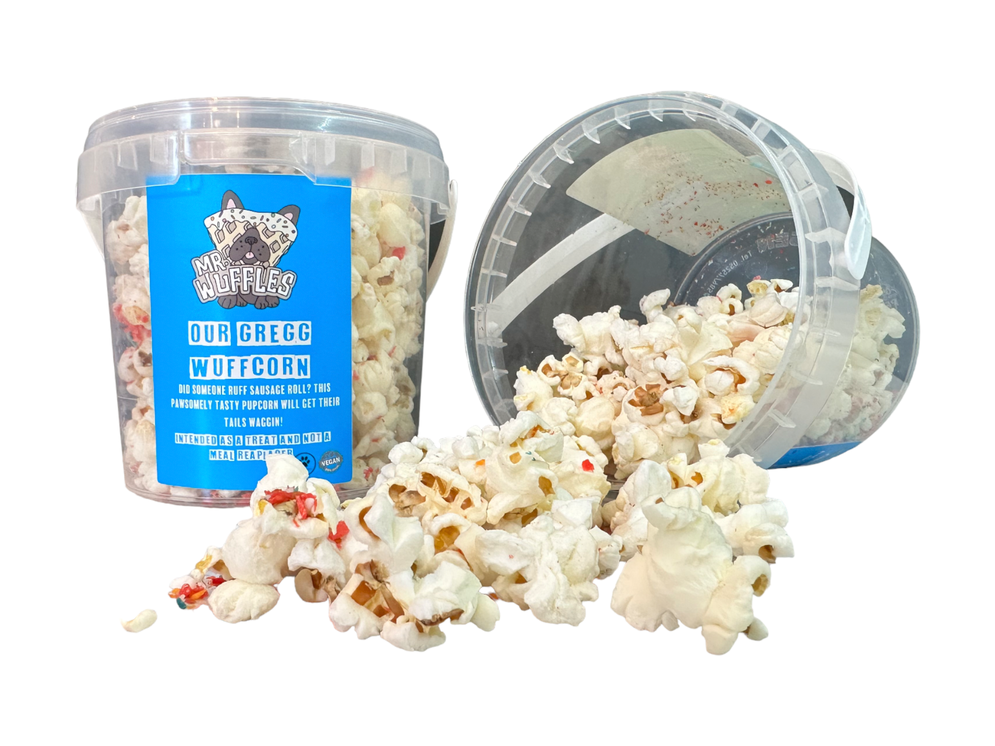 Wholesale R'Gregg WUFFcorn Sausage Roll Dog Treat Popcorn for Dogs