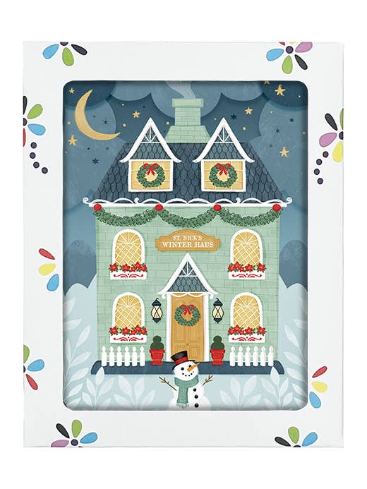 FTN17 CASA DE INVIERNO - PAQUETE DE 10 NOTAS HOL para venta al por mayor de Fun Folks