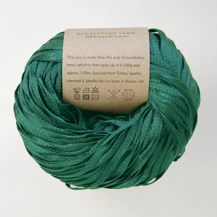 Jolly Good Yarn – wholesale Yarn – Riverton Teal eco-friendly eucalyptus yarn (150m)1