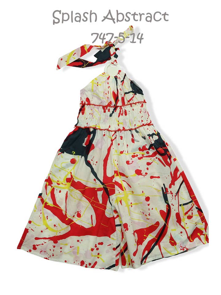 SISSYMINI – wholesale Dress – Kids – Halter Bell-Bottom Jumper For Girls & Toddler | 747-517