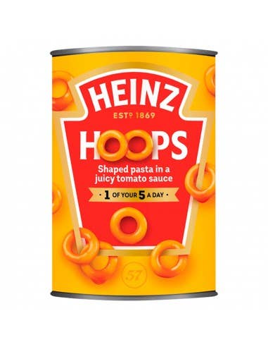 INTERNATIONAL TASTE FOOD SARL - Wholesale Pasta - HEINZ SPAGHETTI HOOPS 400GRM X24